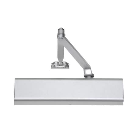 Norton Door Controls 210TPN689 Adjustable Light Duty Surface Mounted Tri Pack Door Closer with Sex Nuts Aluminum 210TPN689